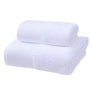 Jacquard Panel Hotel Bath Towel